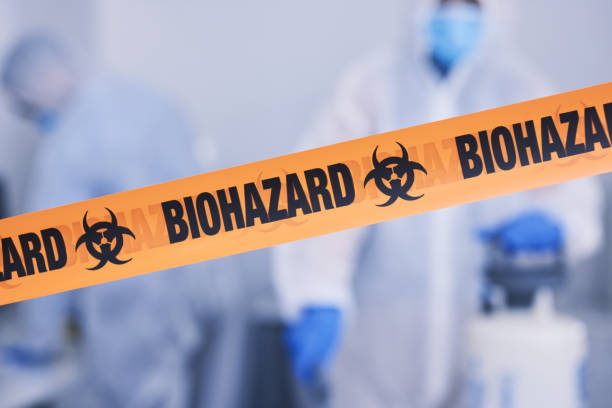 Professional Biohazard technician working in Saratoga Springs, UT